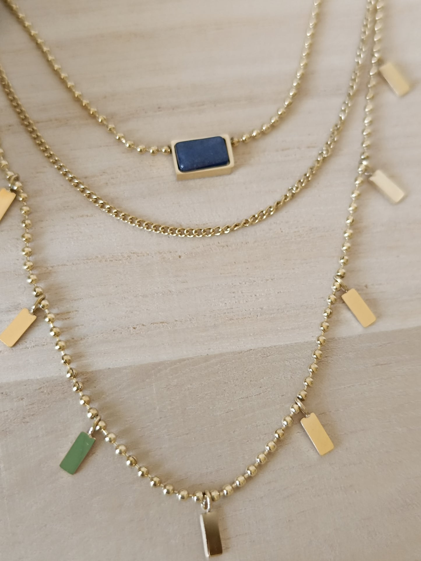 Collier triple rectangle